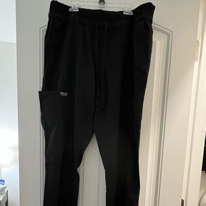 EUC black Cherokee scrub pants size large